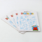 बच्चों के खिलौने के लिए 700 ग्राम पेपर 14 सेमी * 20 सेमी प्रिंट करने योग्य उत्पाद हैडर कार्ड